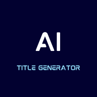 AI Title Generator Tool to Create SEO-Friendly Titles